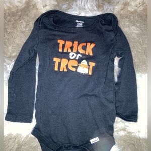Gerber Black and Orange Halloween Bodysuit